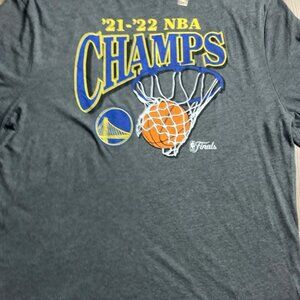 Golden State Warriors Men T-Shirt Size XL Fanatics NBA Champions